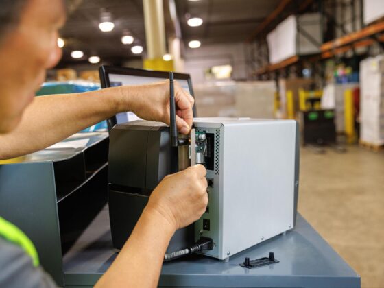 Small Business Supply Chain Technology Repair Management for Label Printers