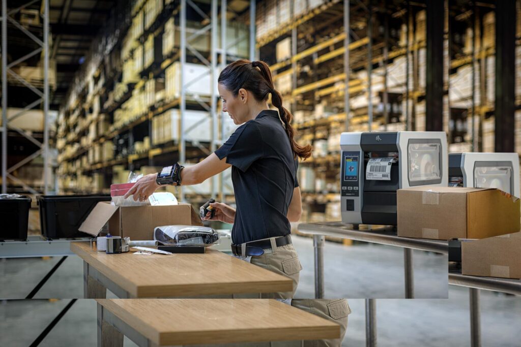 Wearable Solutions by Zebra and ScanOnline for Warehousing